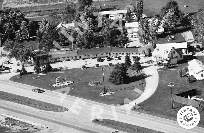 St. Johns Motel - 1983 Aerial (newer photo)